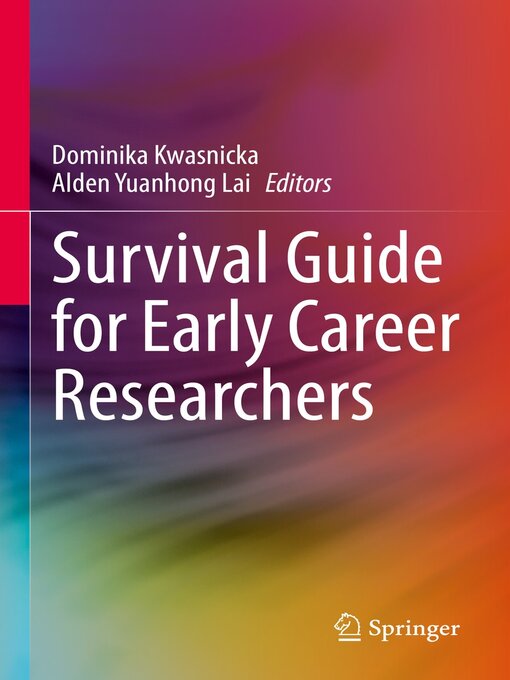 Title details for Survival Guide for Early Career Researchers by Dominika Kwasnicka - Available
